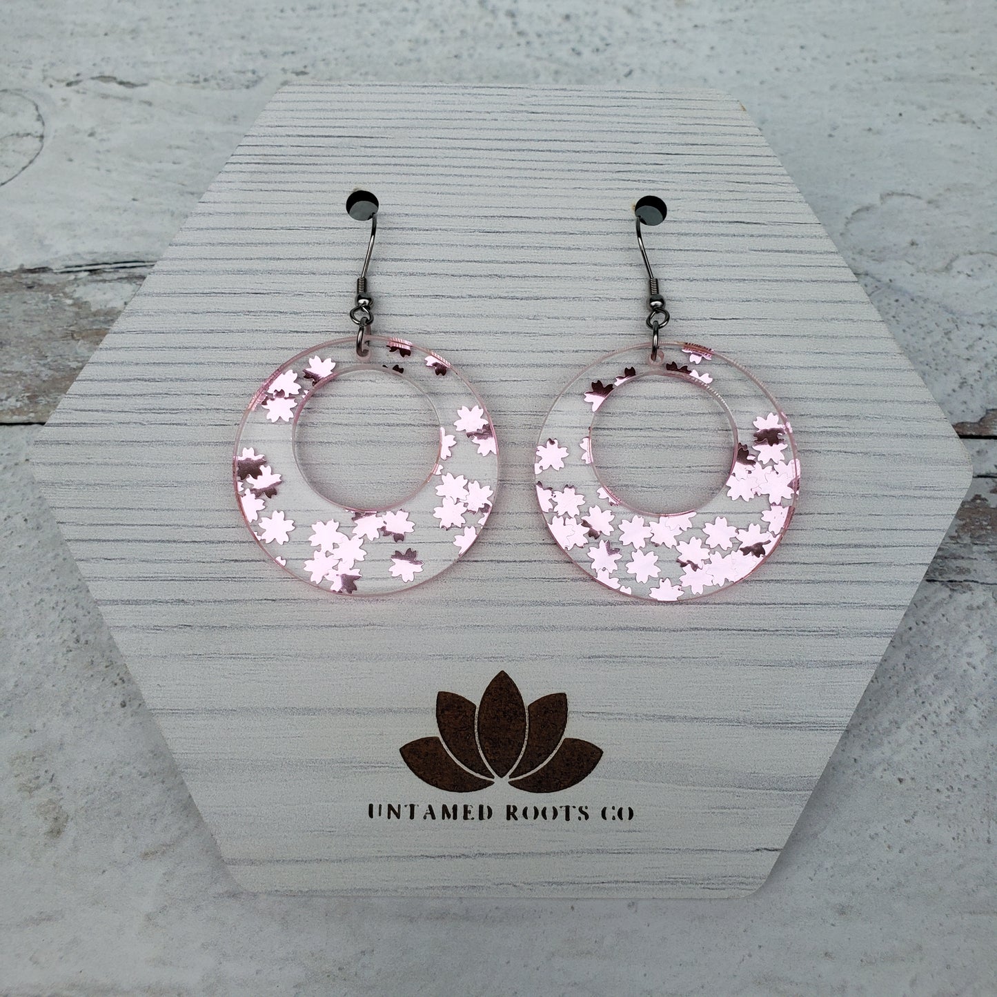 Cherry Blossom Confetti Floral Earrings (8 styles)
