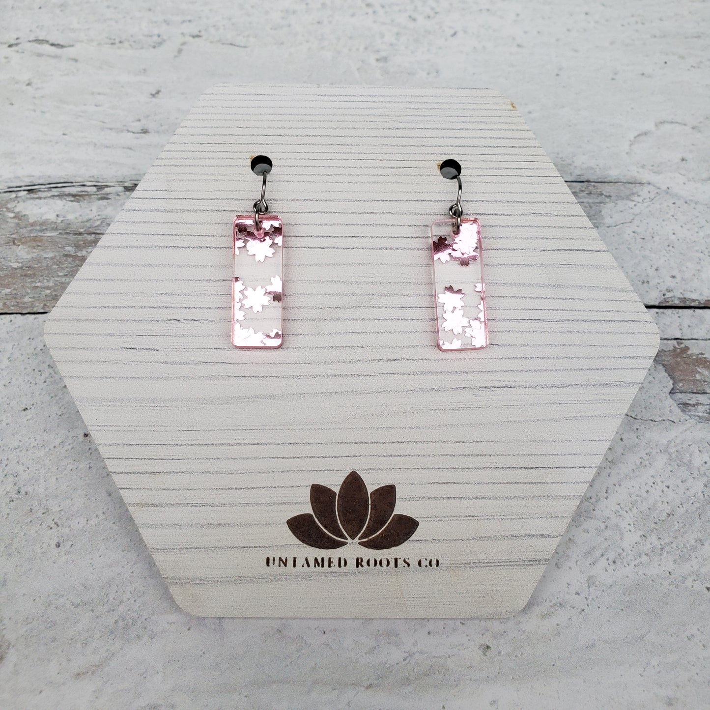 Cherry Blossom Confetti Floral Earrings (8 styles)