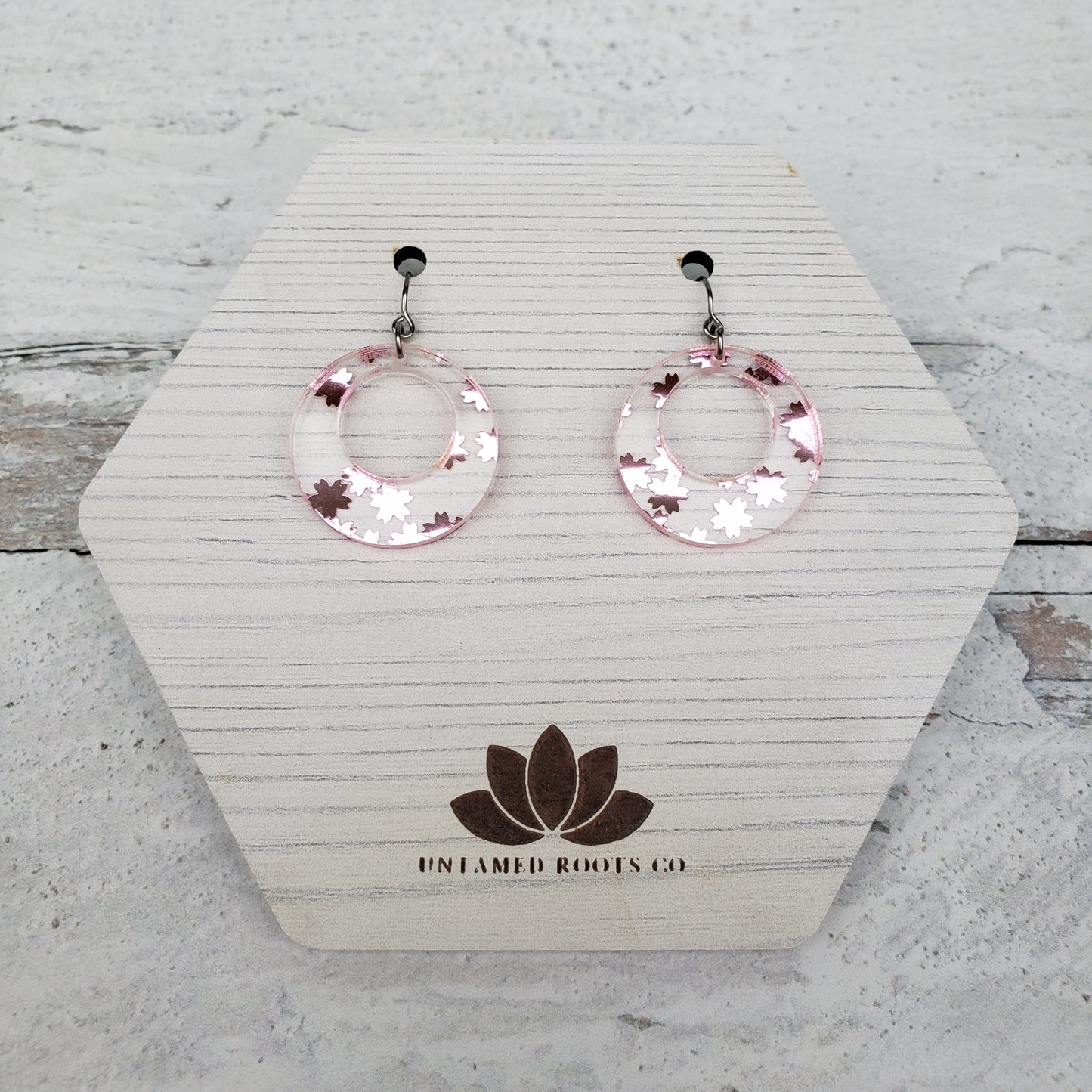 Cherry Blossom Confetti Floral Earrings (8 styles)