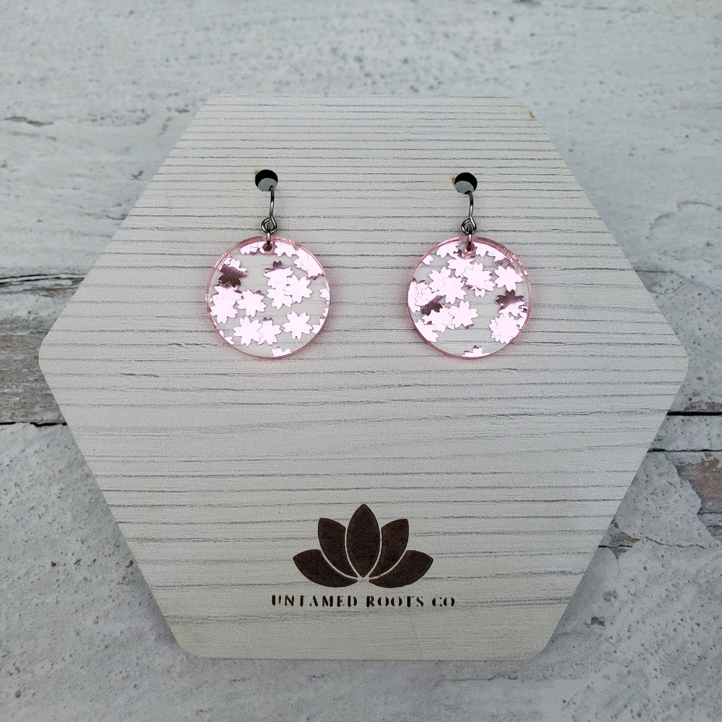 Cherry Blossom Confetti Floral Earrings (8 styles)