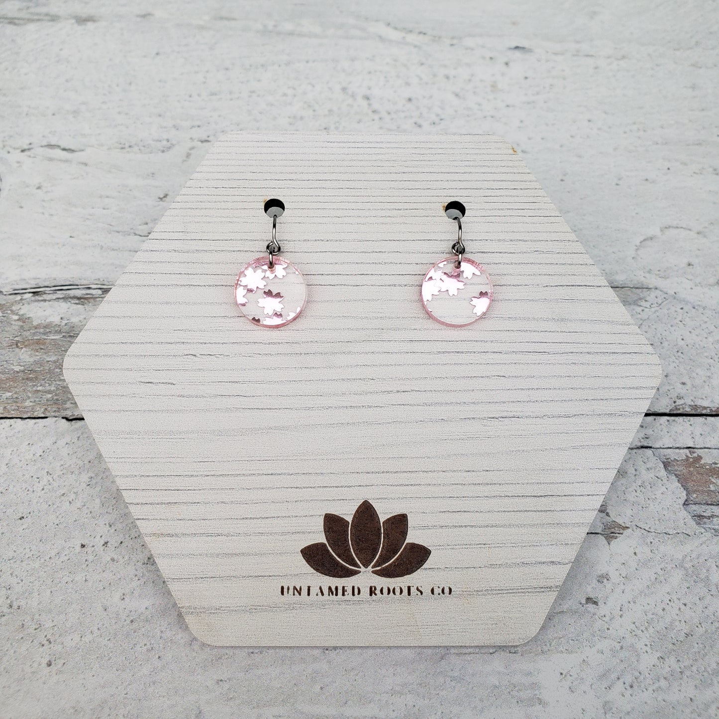 Cherry Blossom Confetti Floral Earrings (8 styles)