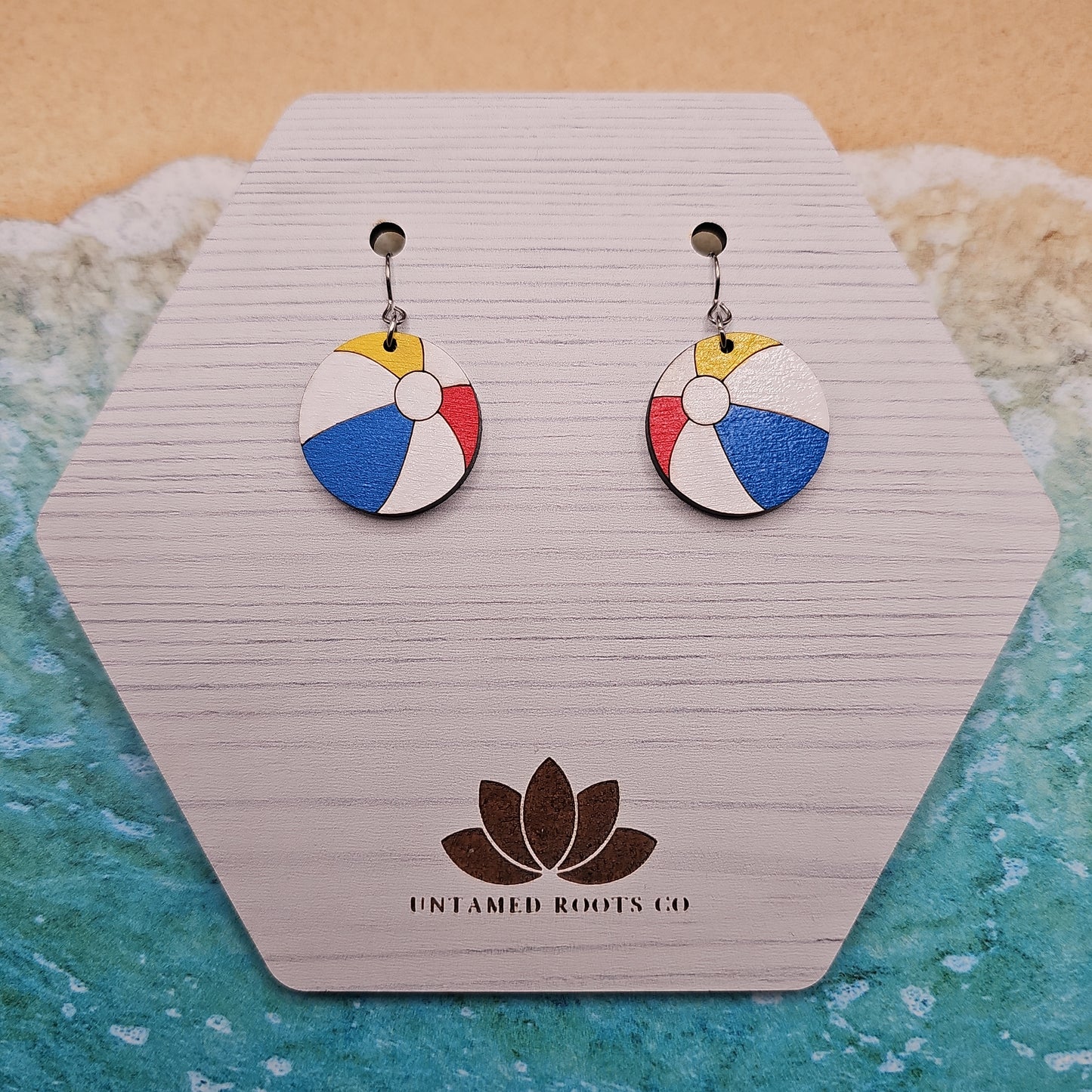 Beach Ball Earrings