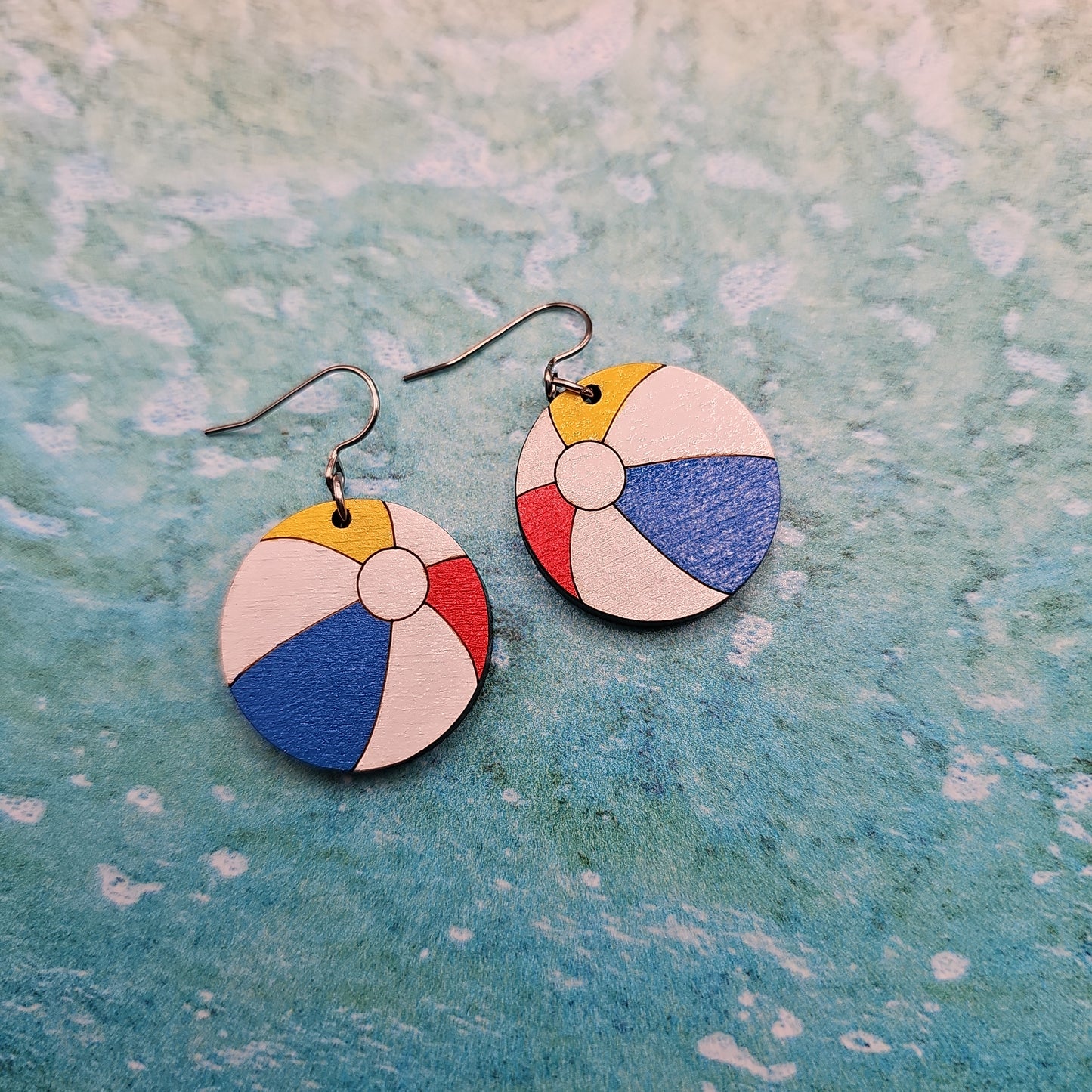 Beach Ball Earrings