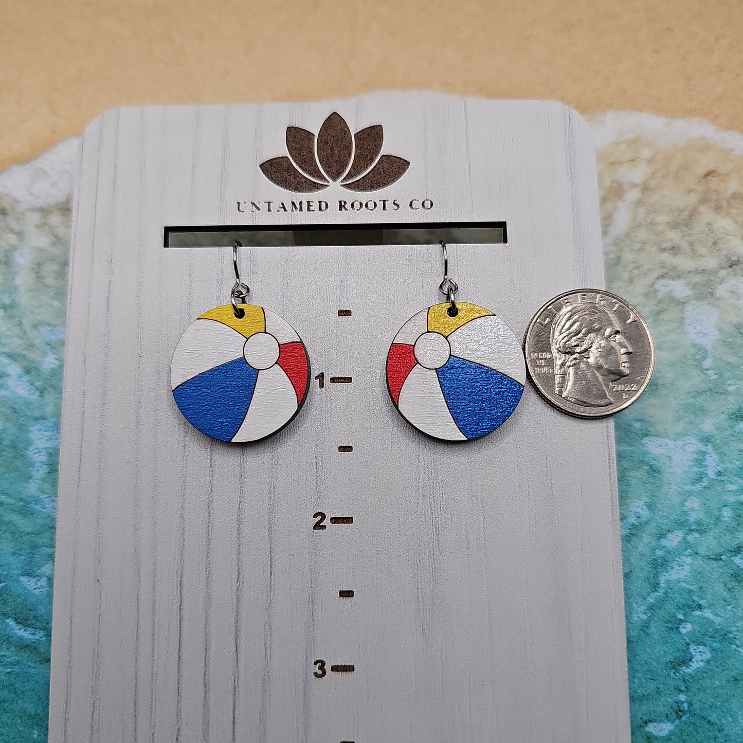 Beach Ball Earrings