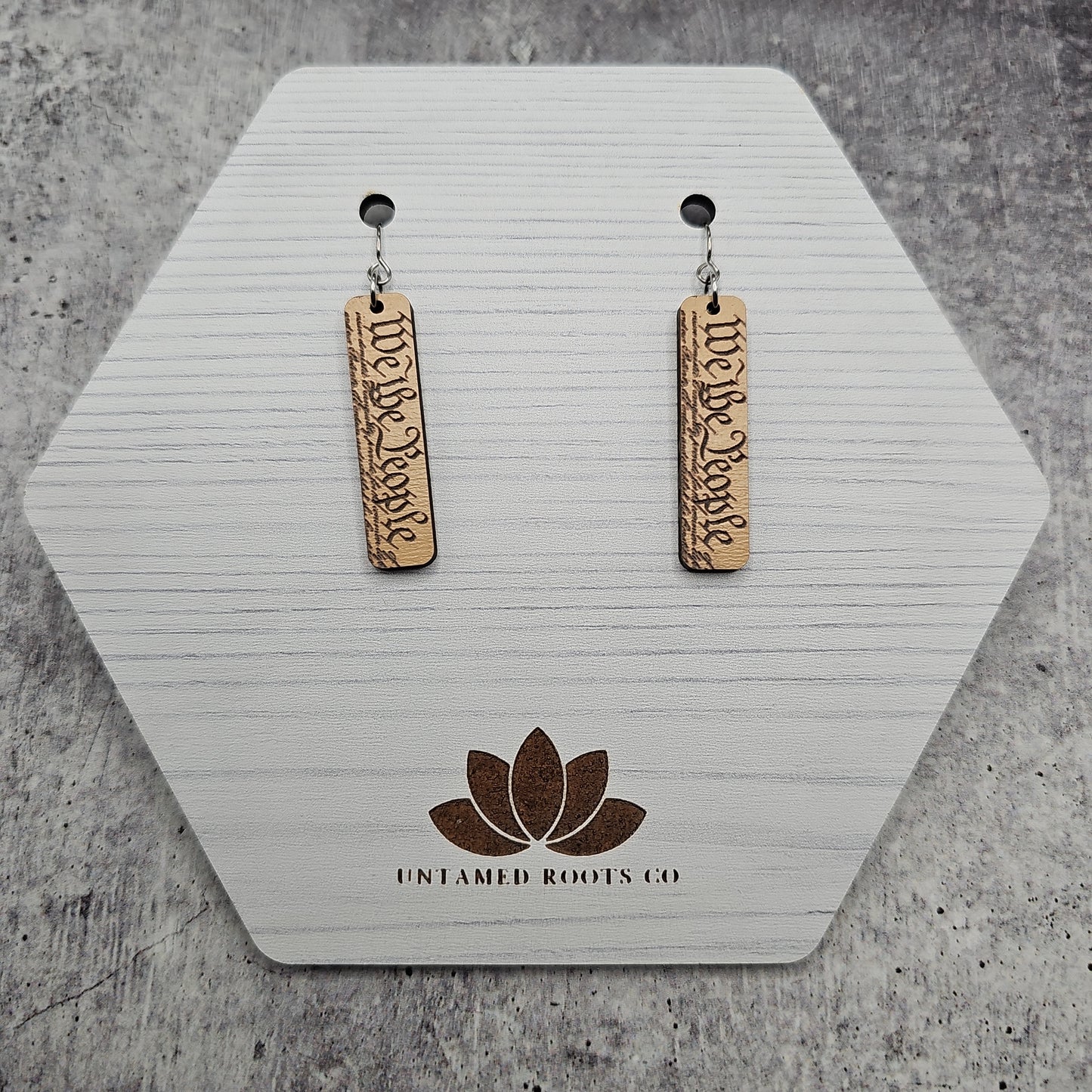 We The People Earrings