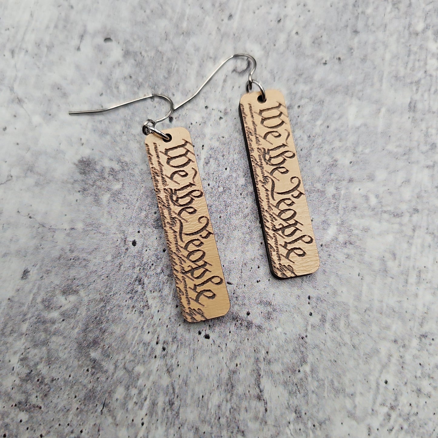 We The People Earrings