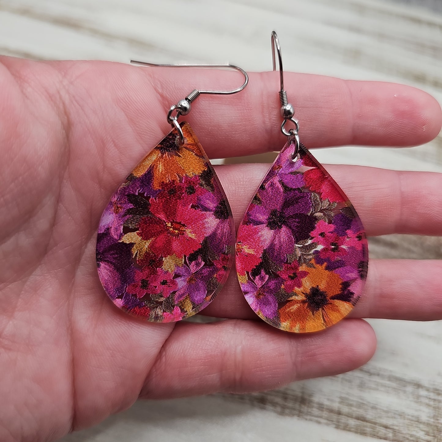 Fall Floral Earrings (8 styles)