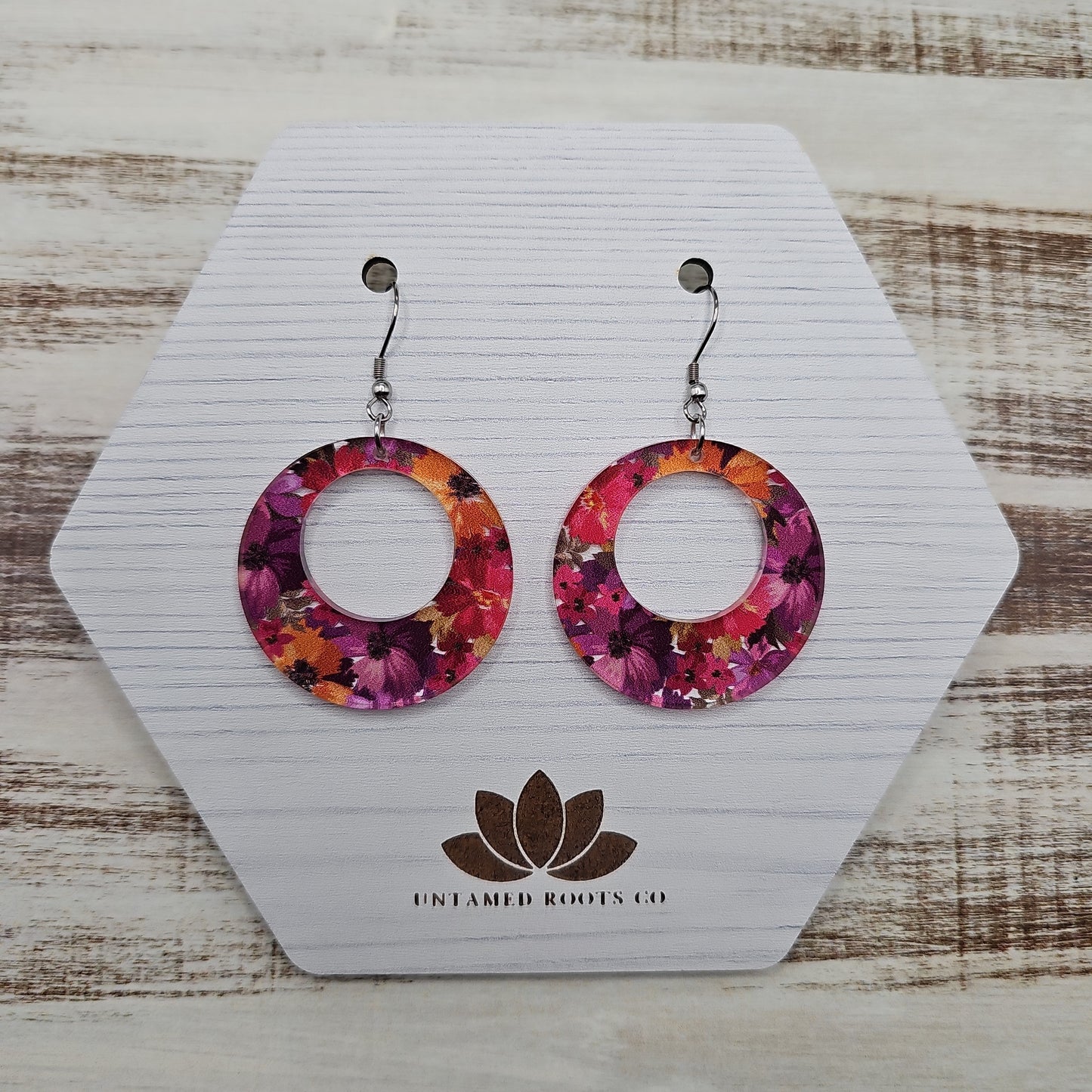 Fall Floral Earrings (8 styles)