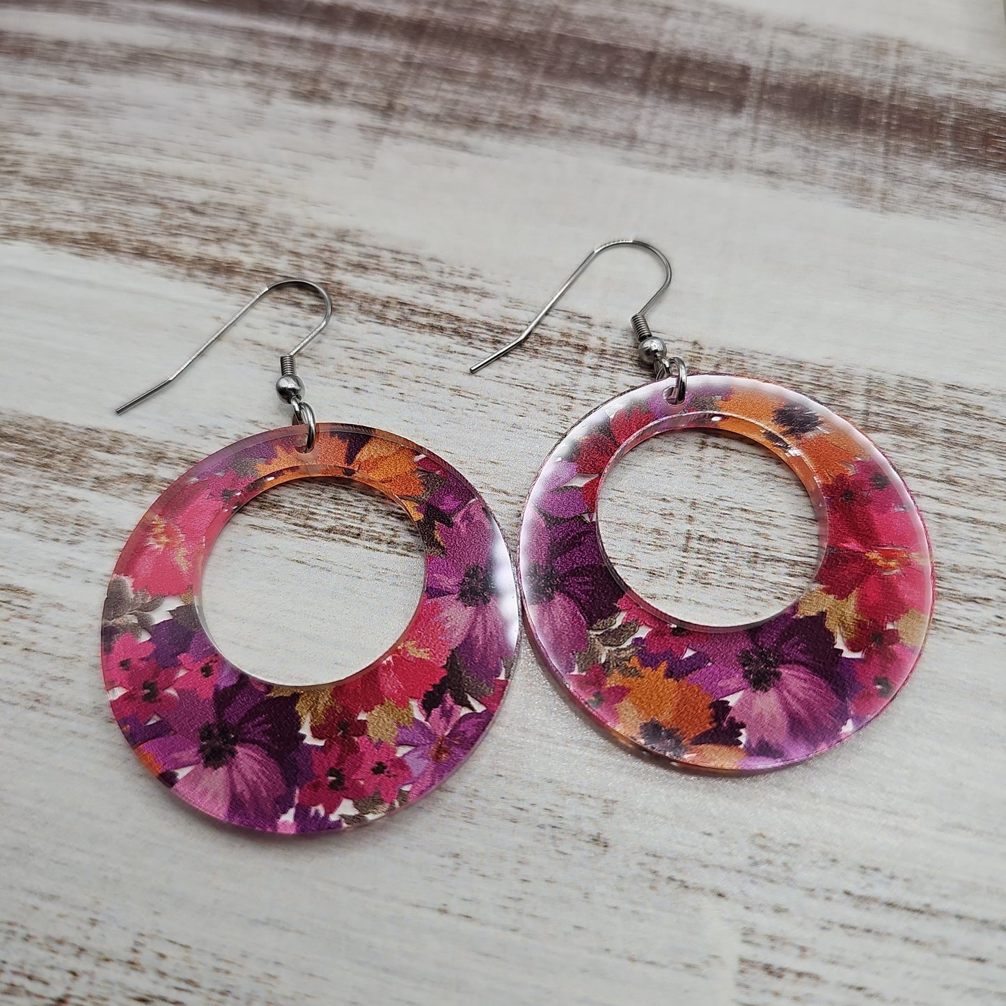 Fall Floral Earrings (8 styles)