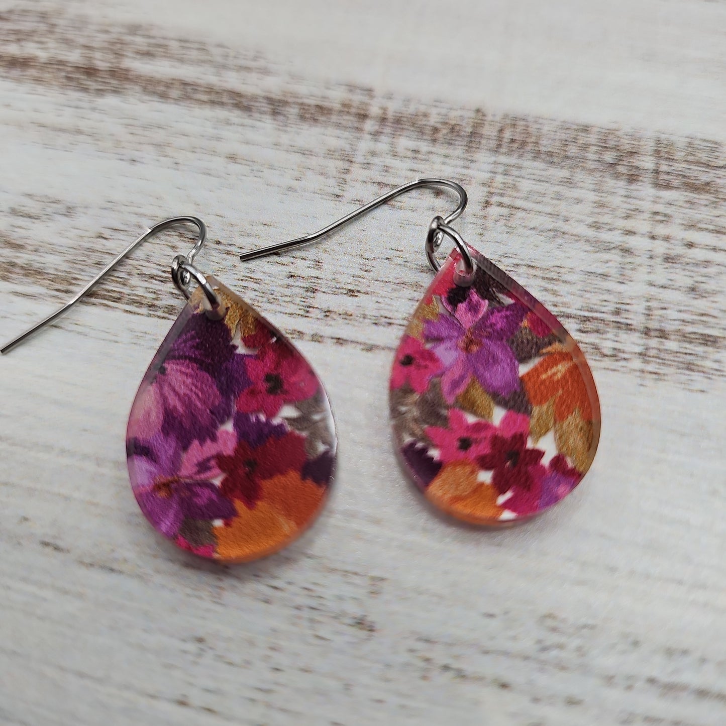 Fall Floral Earrings (8 styles)