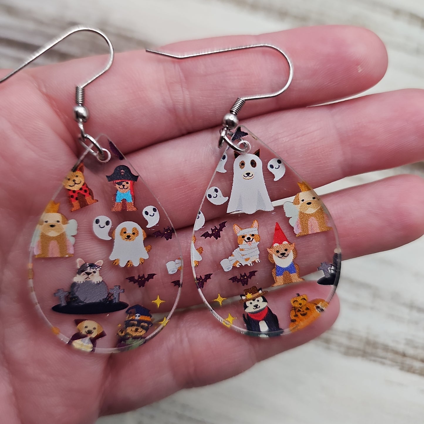 Halloween Dog Earrings (8 styles)