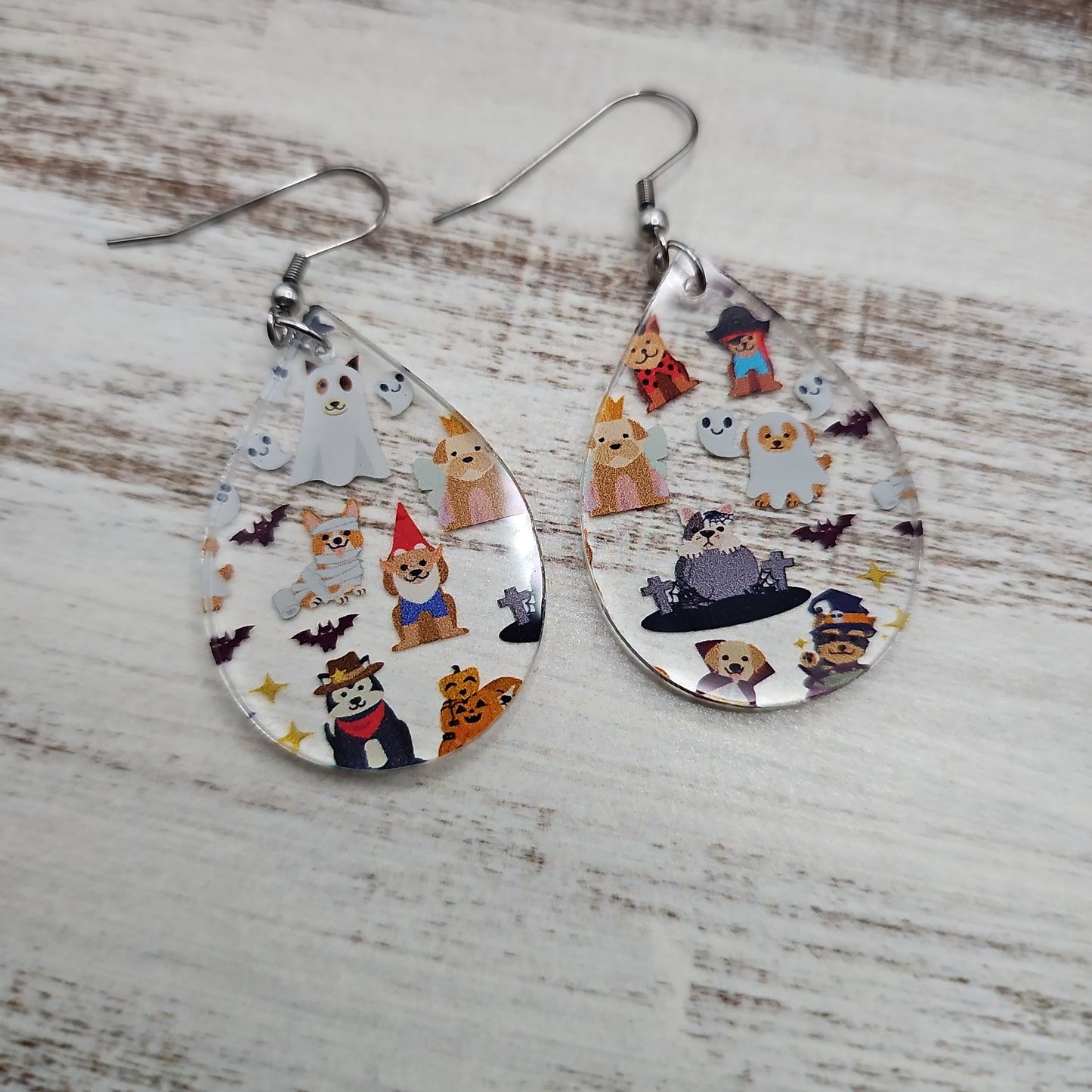 Halloween Dog Earrings (8 styles)