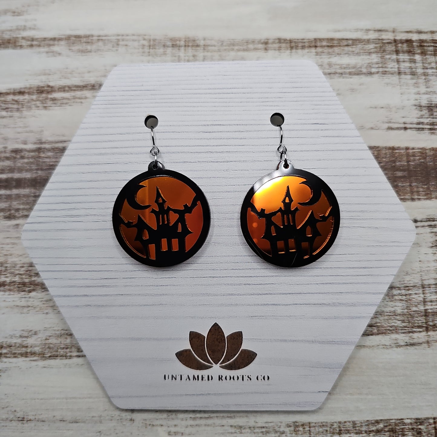 Haunted House Earrings