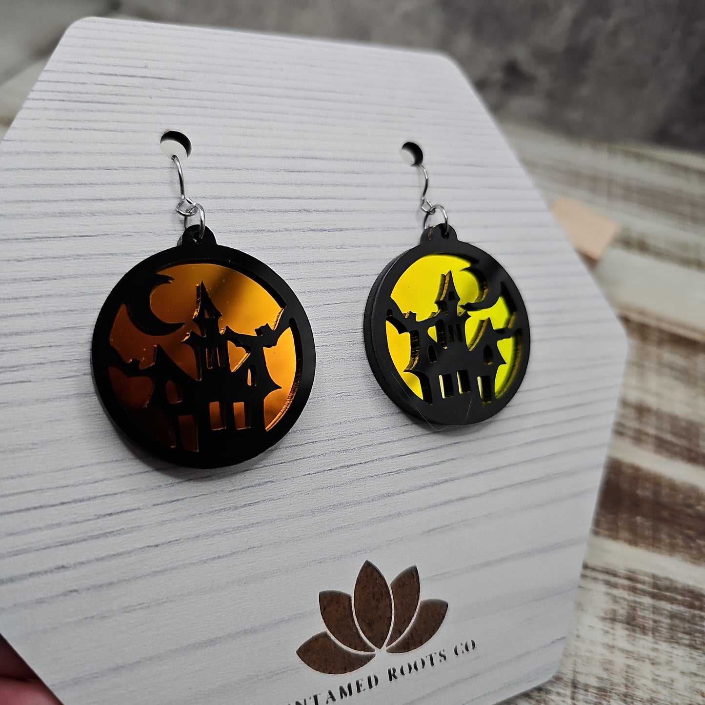 Haunted House Earrings