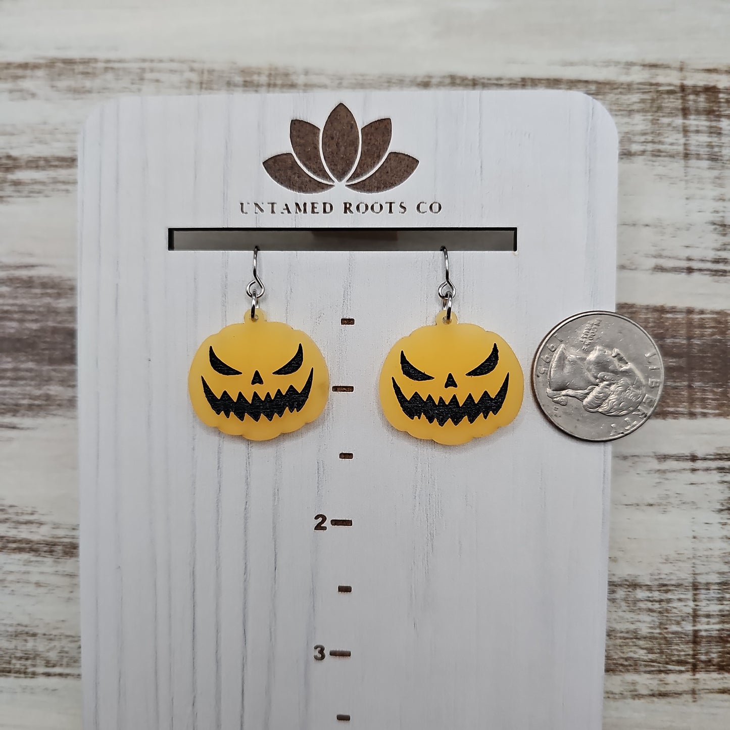 Spooky Jack-o-lantern Earrings