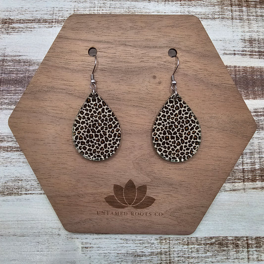 Leopard Print Earrings (8 styles)