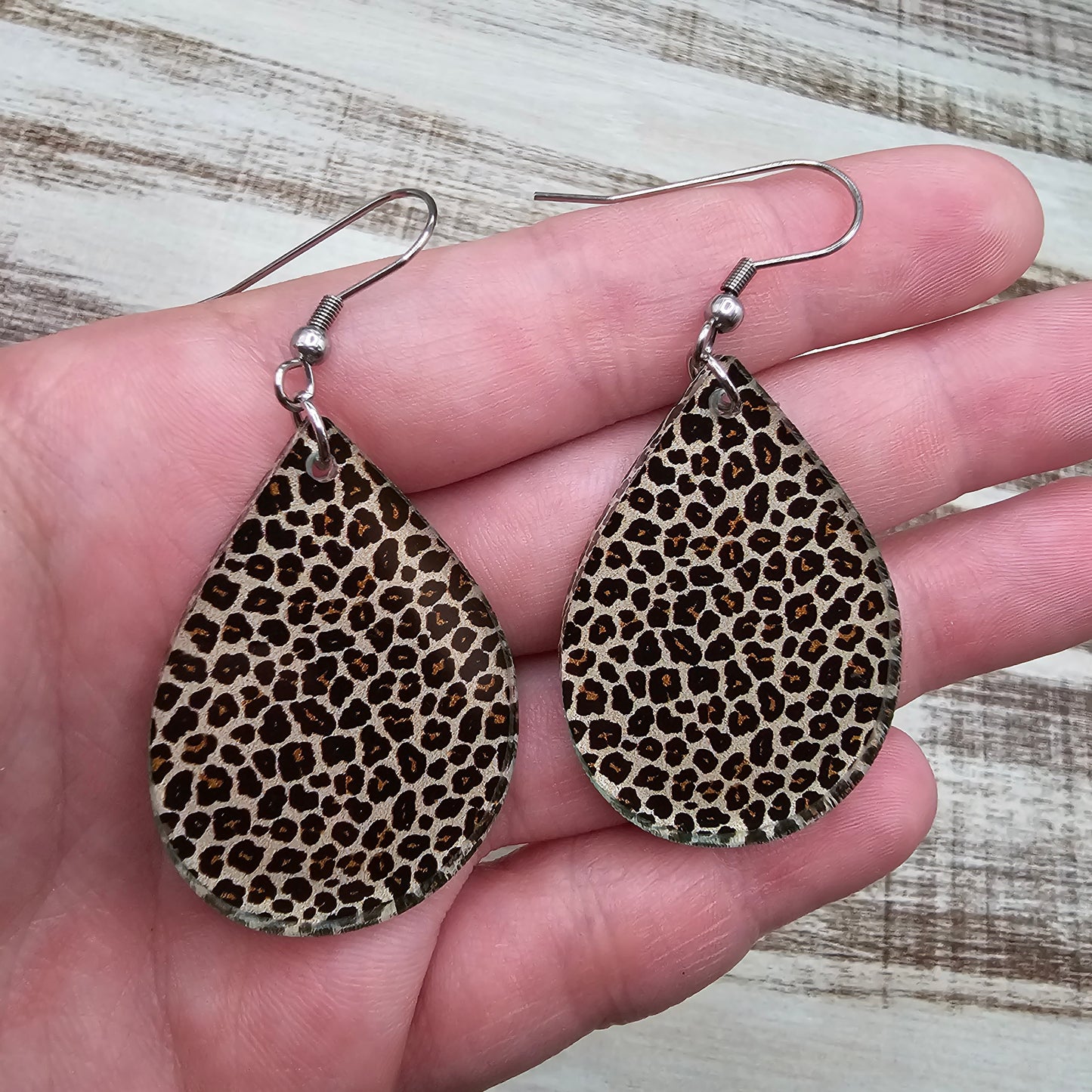 Leopard Print Earrings (8 styles)