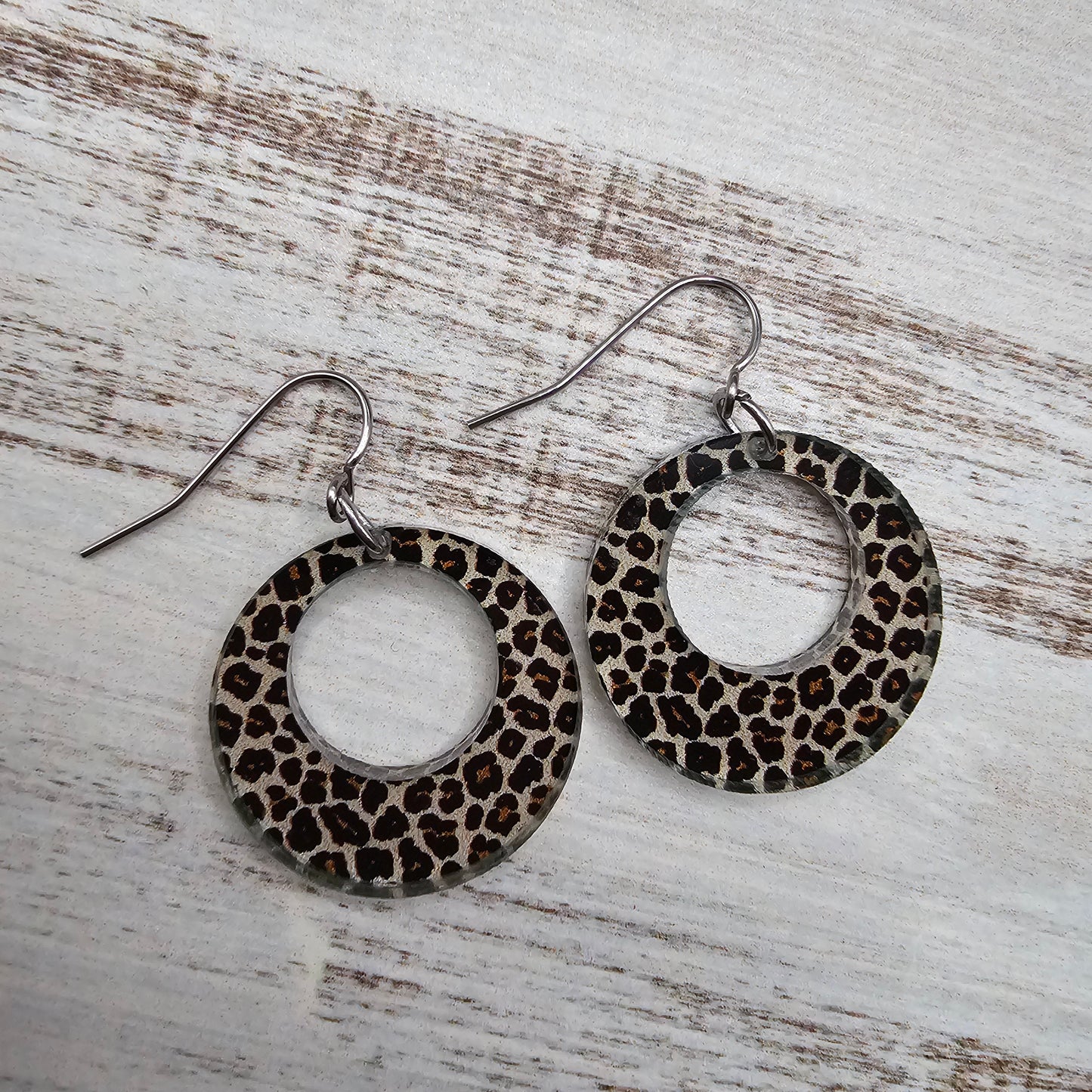 Leopard Print Earrings (8 styles)