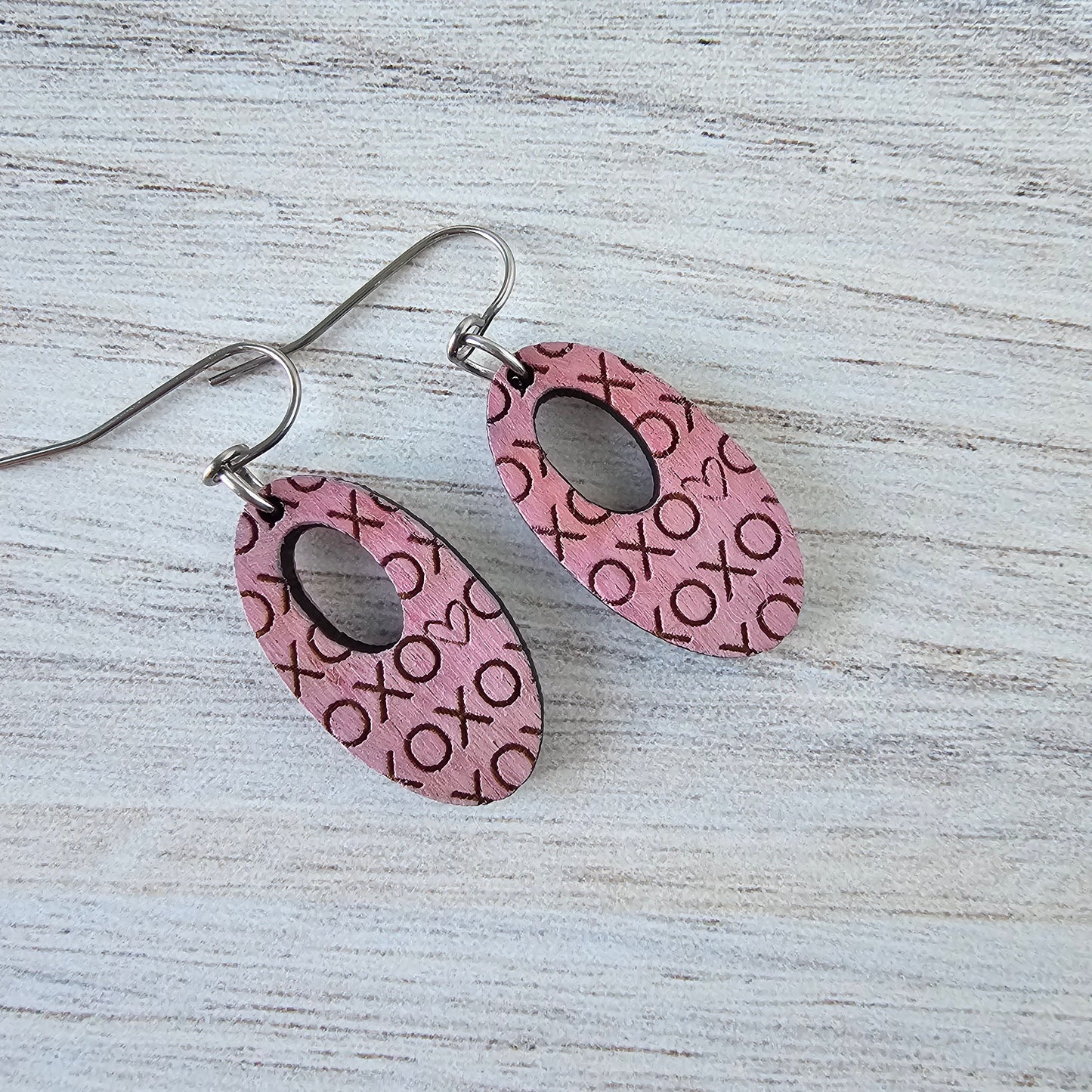 XOXO Hand Painted Earrings (2 styles)