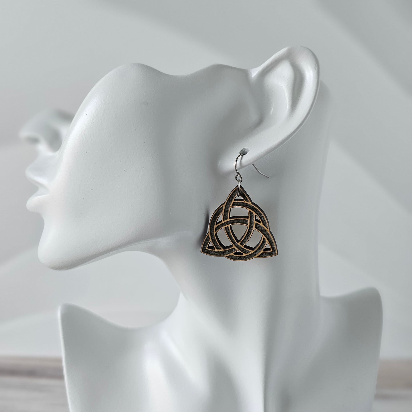 Trinity Knot Dangle Earrings