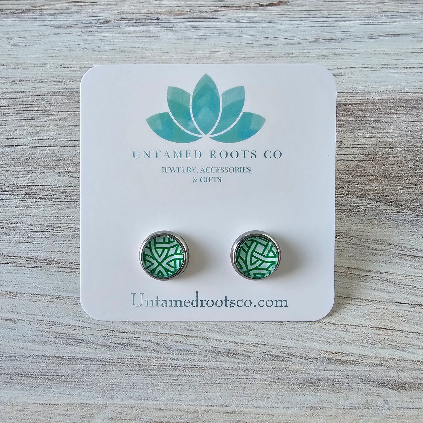 Celtic Knot Stud Earrings