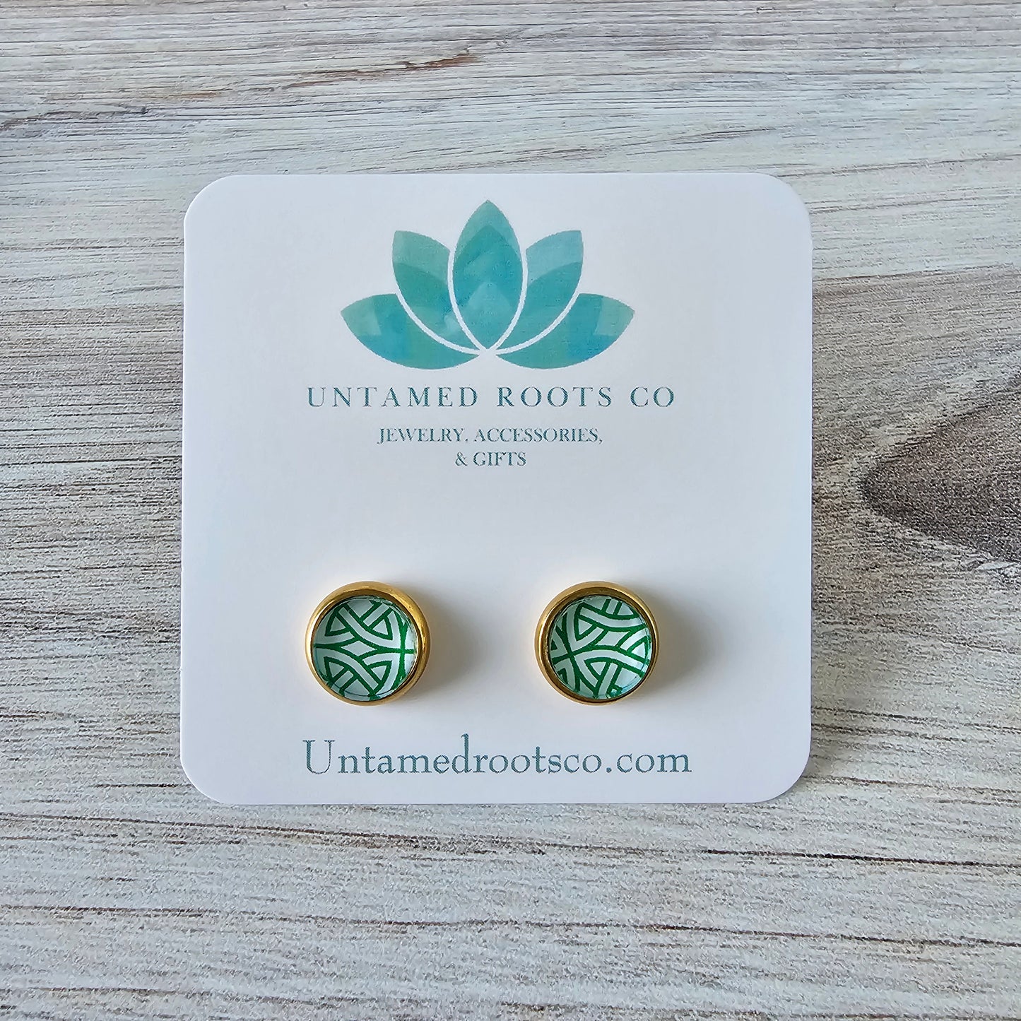 Celtic Knot Stud Earrings