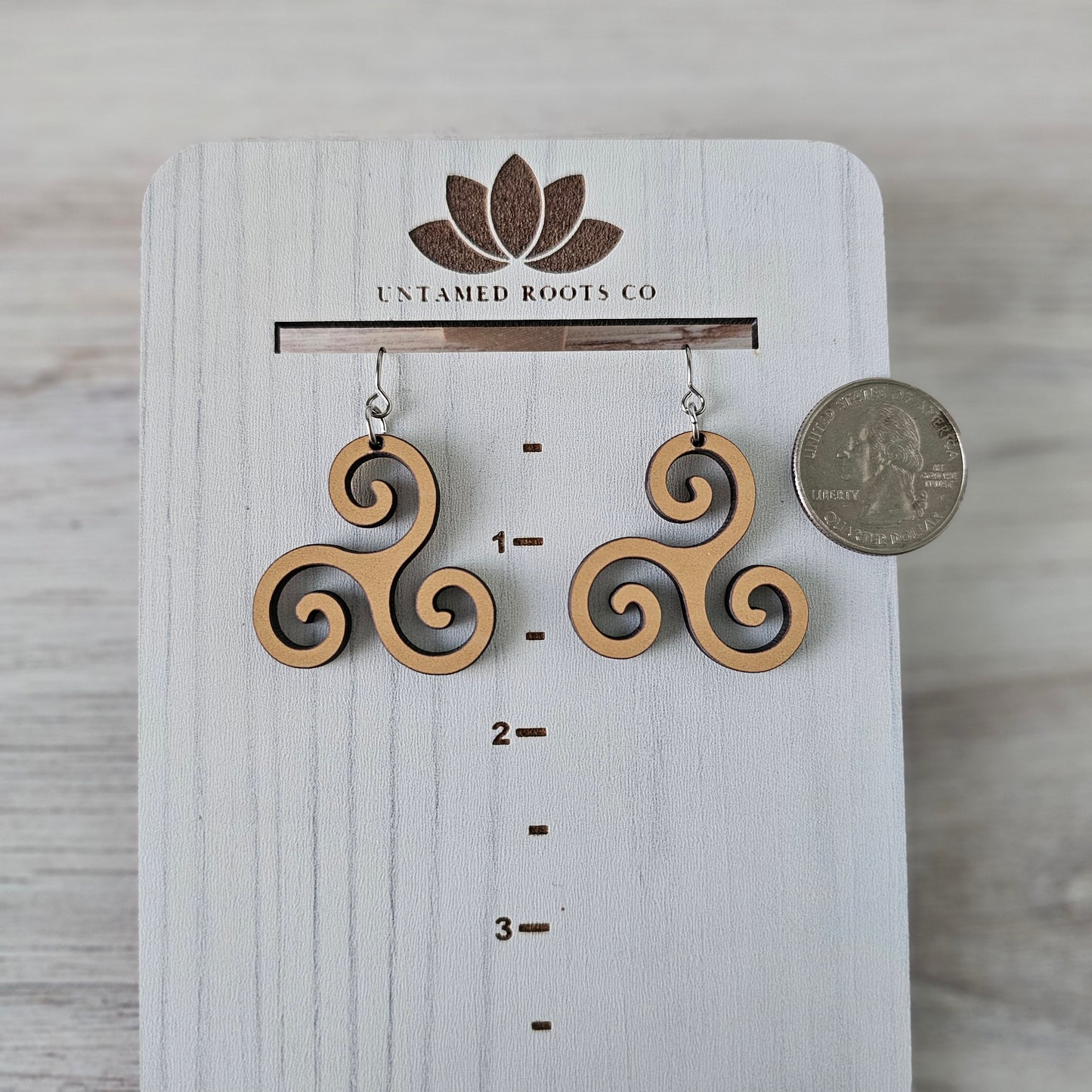 Triskelion Dangle Earrings