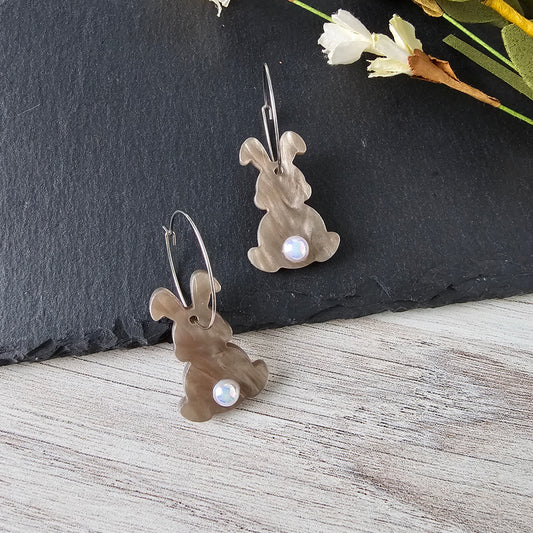 Bunny Tail Earrings