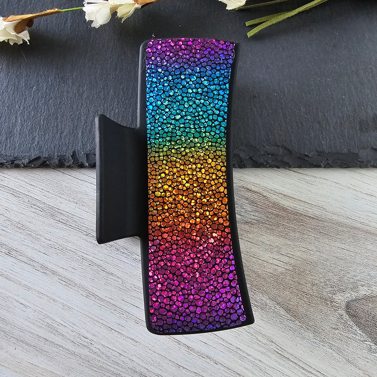 Rainbow Metallic Clip