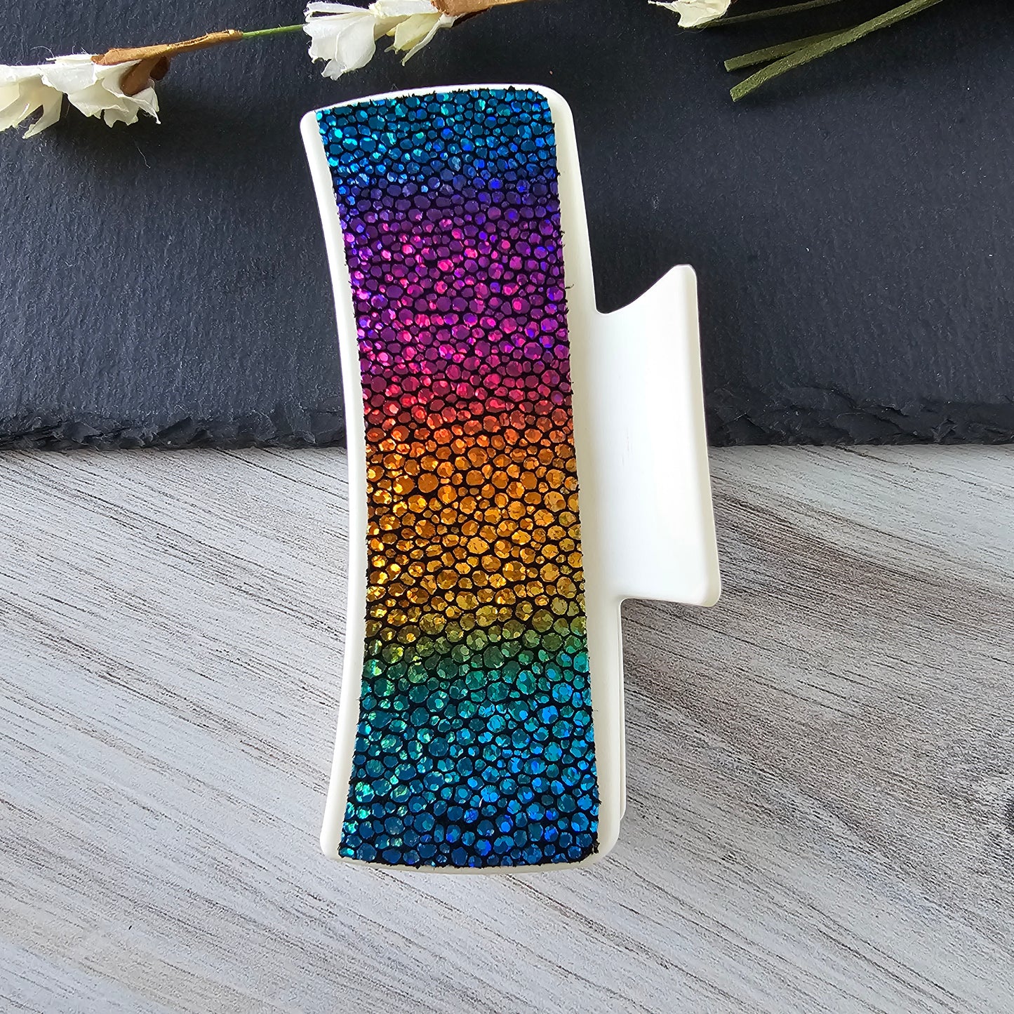 Rainbow Metallic Clip