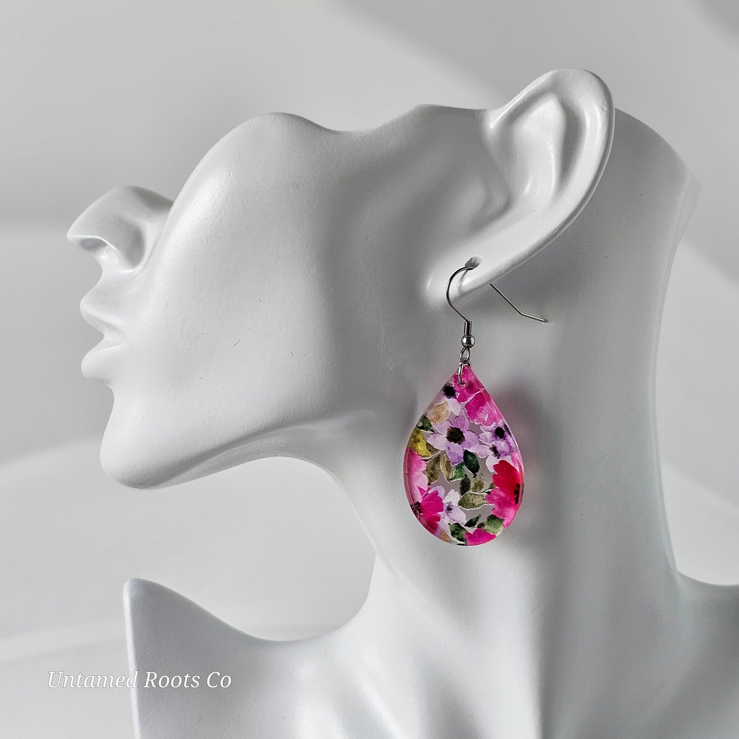 Anemone Print Earrings (8 styles)