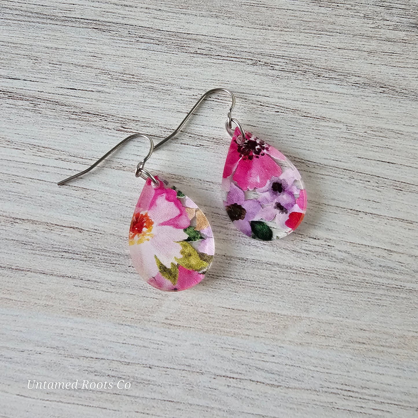 Anemone Print Earrings (8 styles)