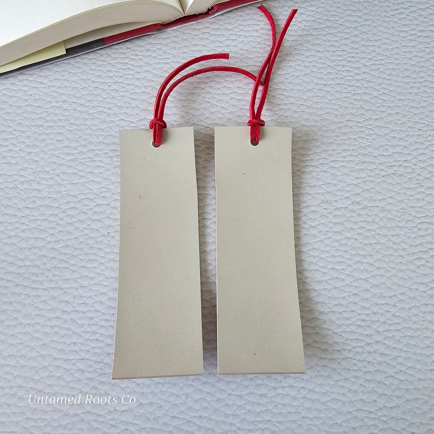 Bright Bohemian Leather Bookmark