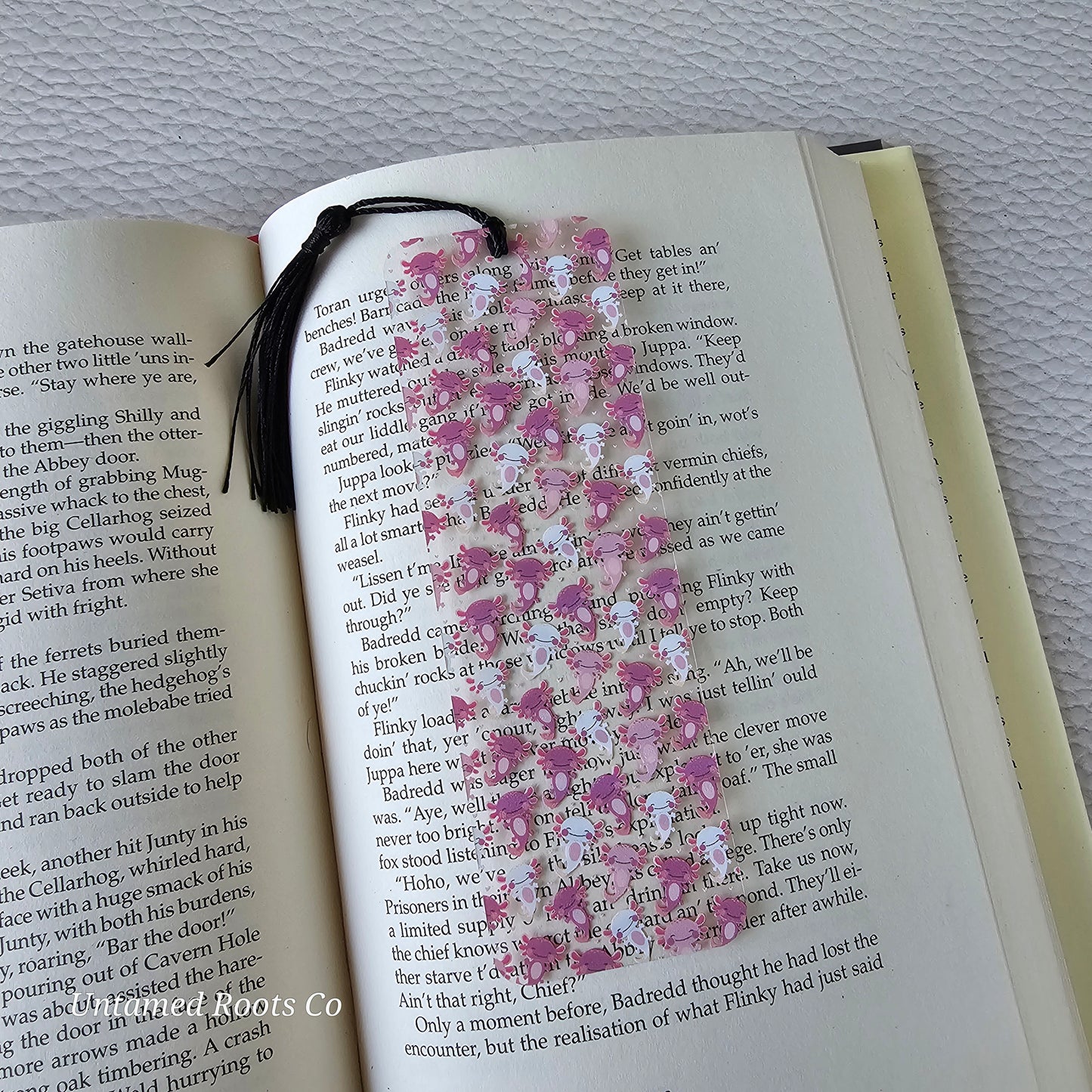 Axolotl Flexible Bookmark