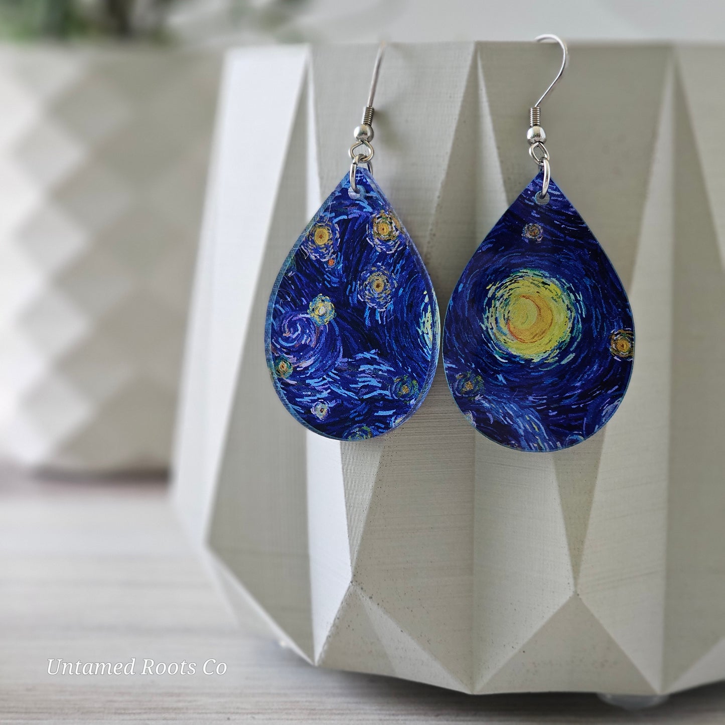 Starry Night Print Earrings (8 styles)