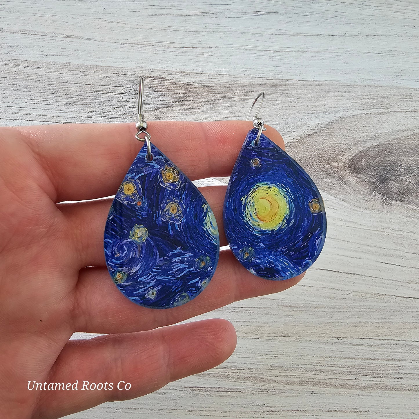 Starry Night Print Earrings (8 styles)