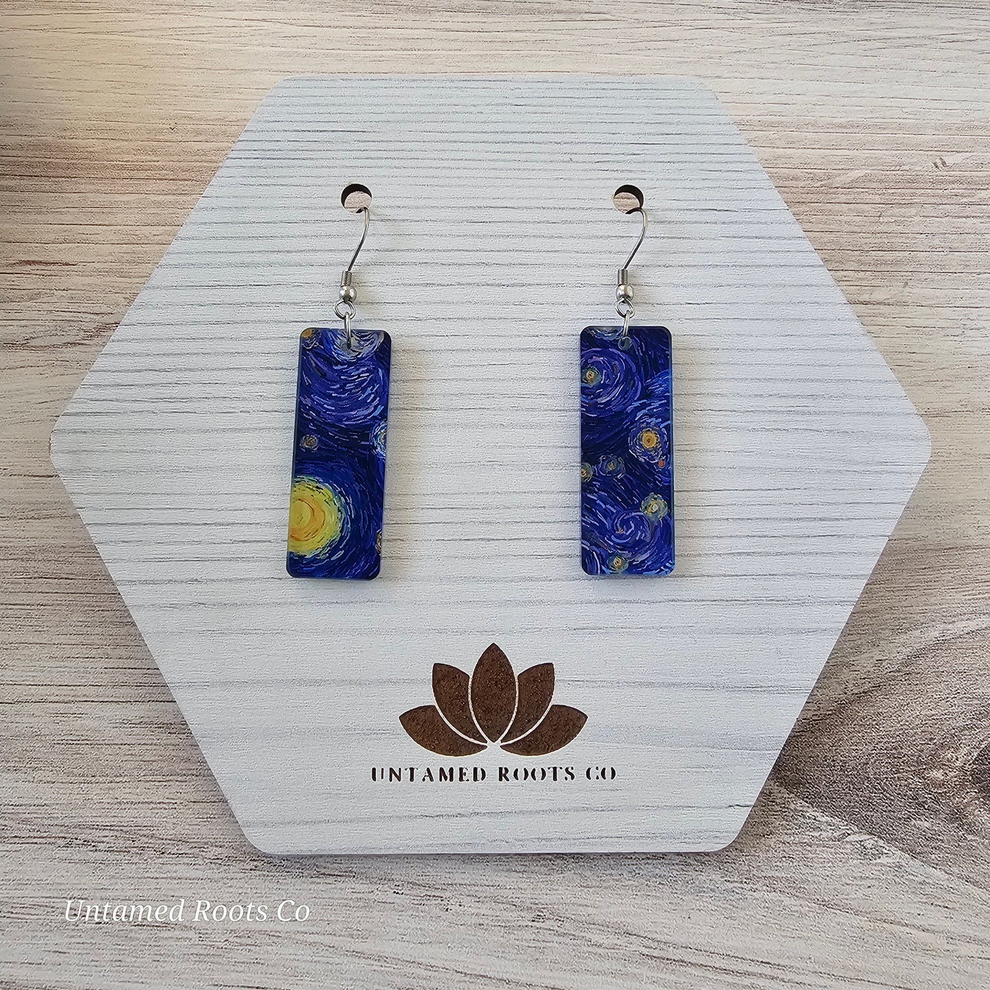 Starry Night Print Earrings (8 styles)