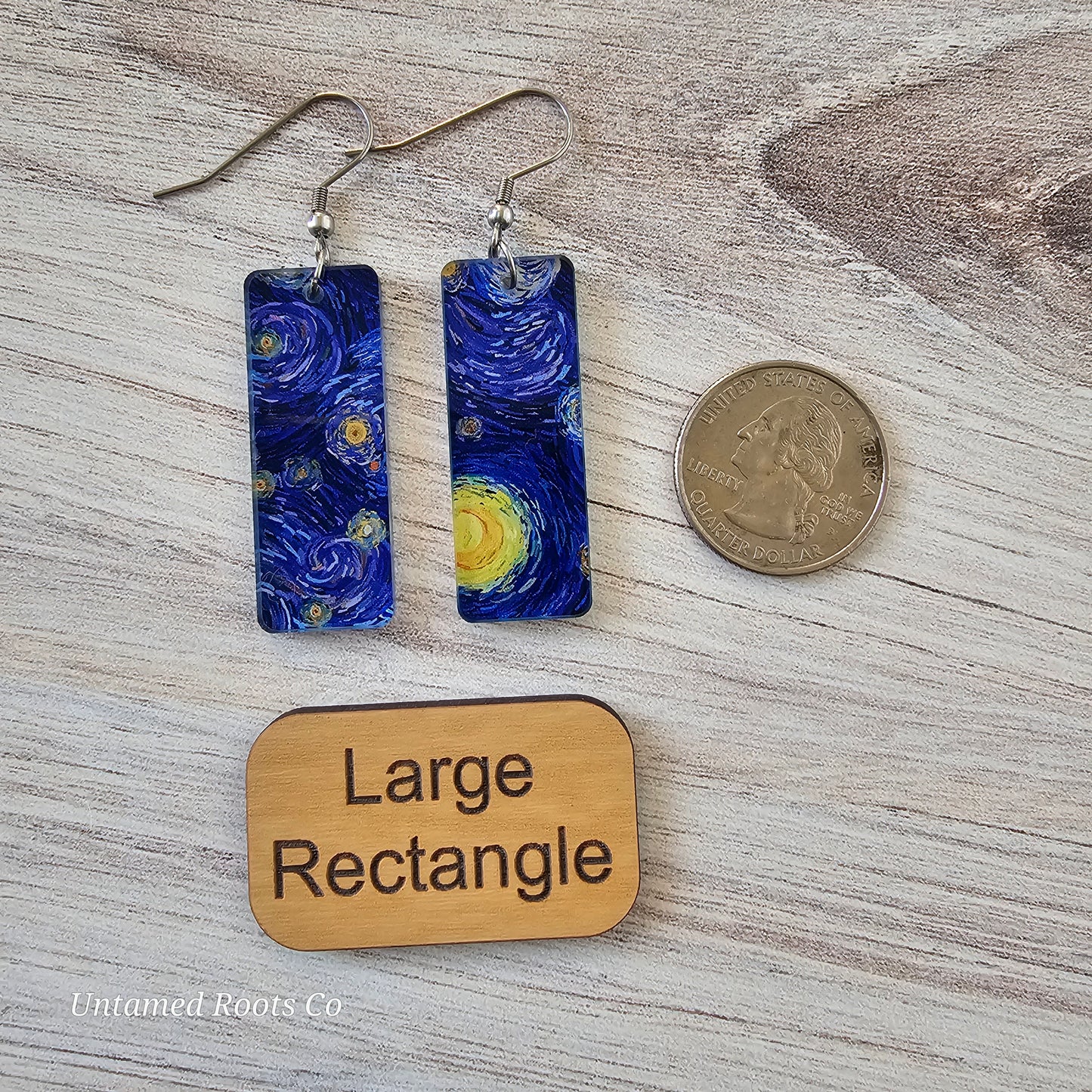 Starry Night Print Earrings (8 styles)