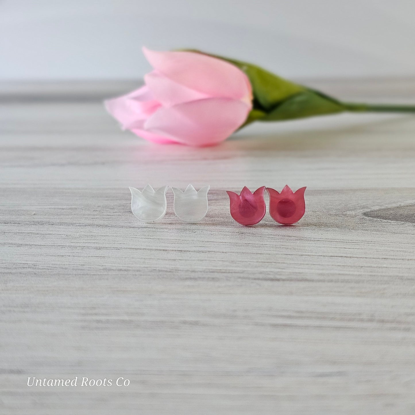 Tulip Stud Earrings