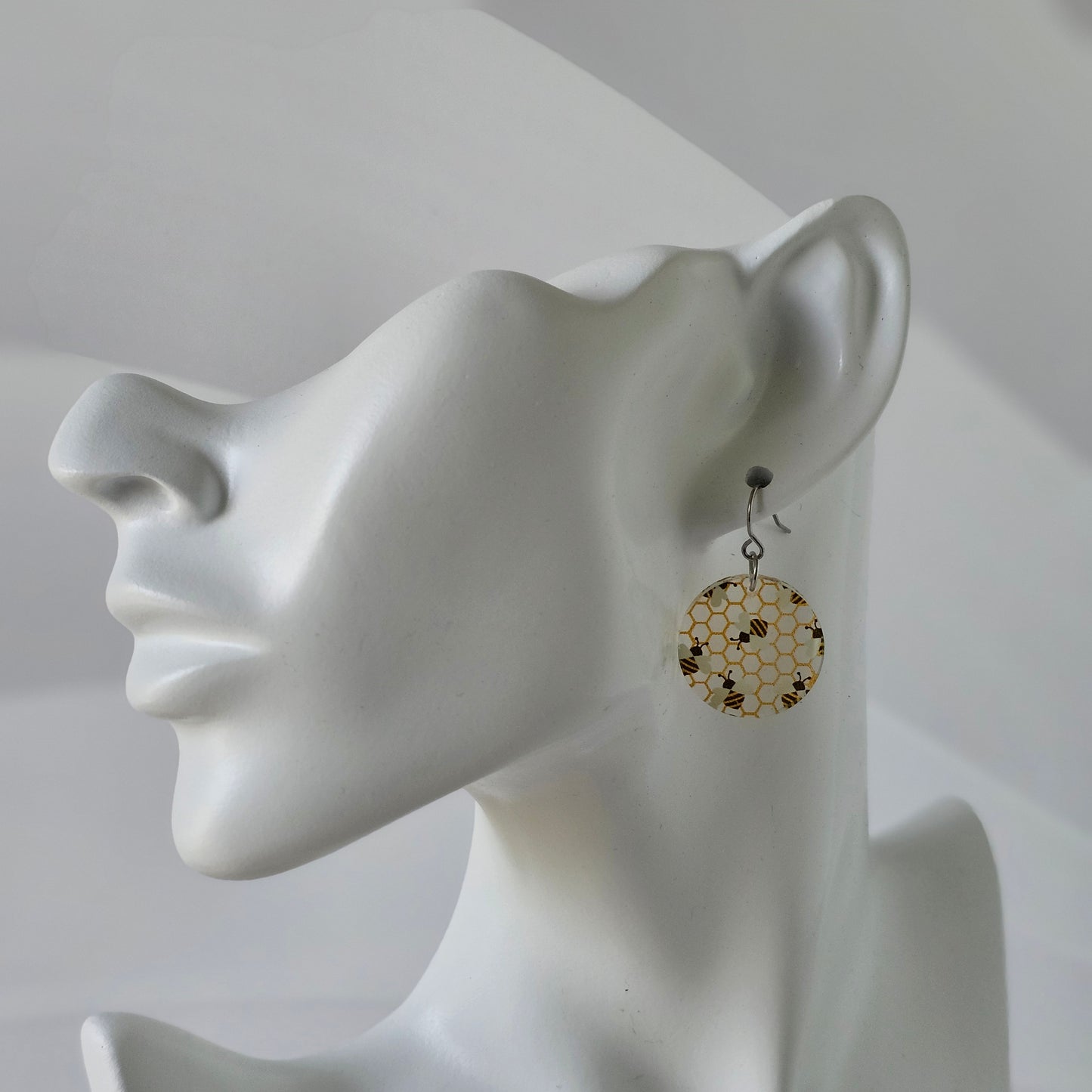 Bee Print Earrings (8 styles)