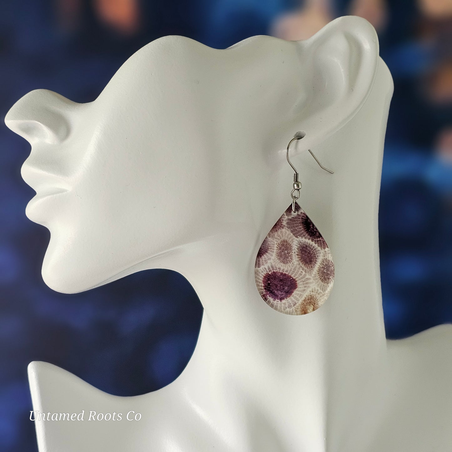 Petoskey Print Earrings (2 Styles)