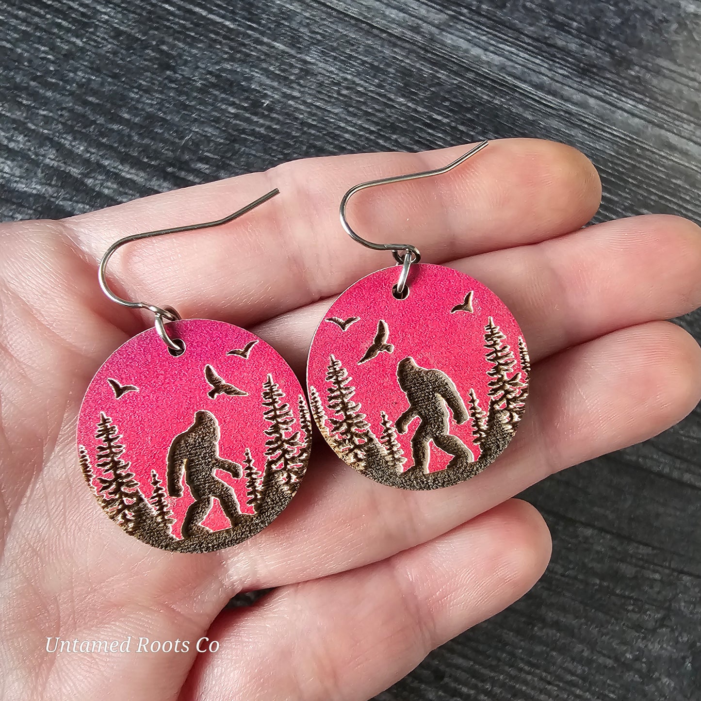 Bigfoot Earrings (Day)