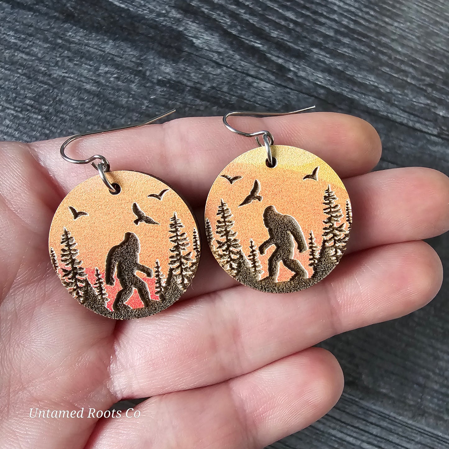 Bigfoot Earrings (Day)