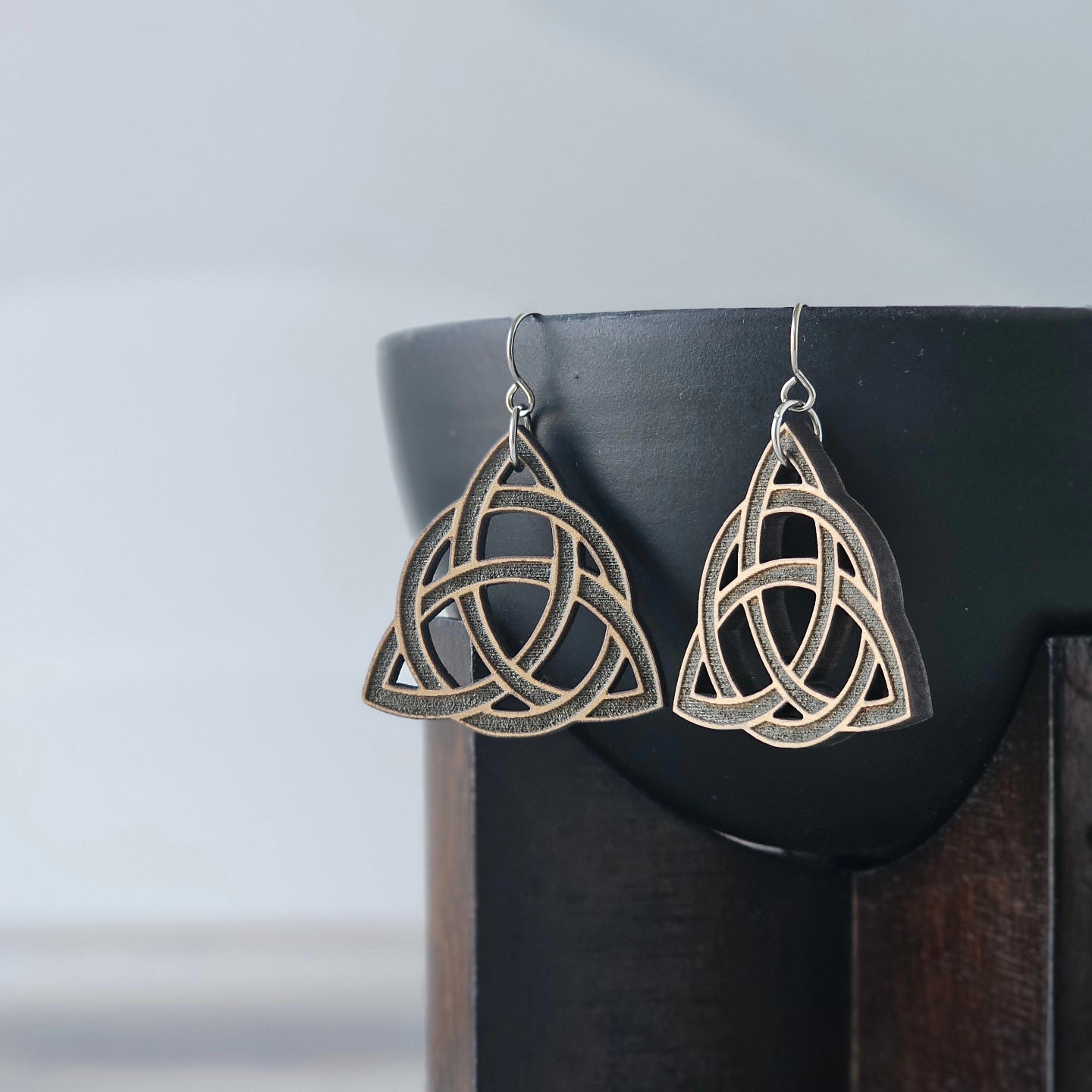 Trinity Knot Dangle Earrings