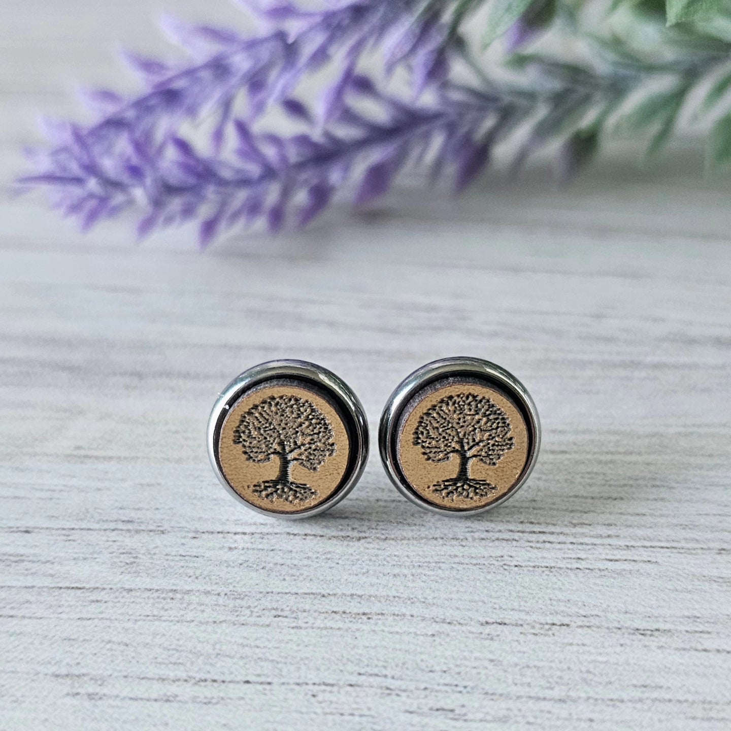 Tree of Life Stud Earrings