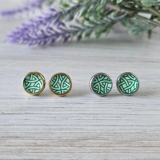 Celtic Knot Stud Earrings