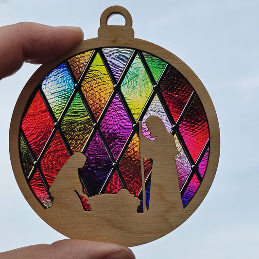 Nativity- Stained Glass