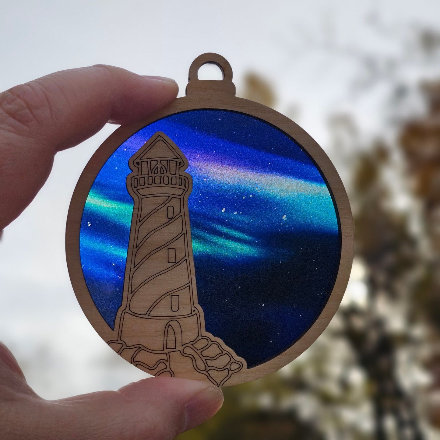 Lighthouse- Soft Northern Lights