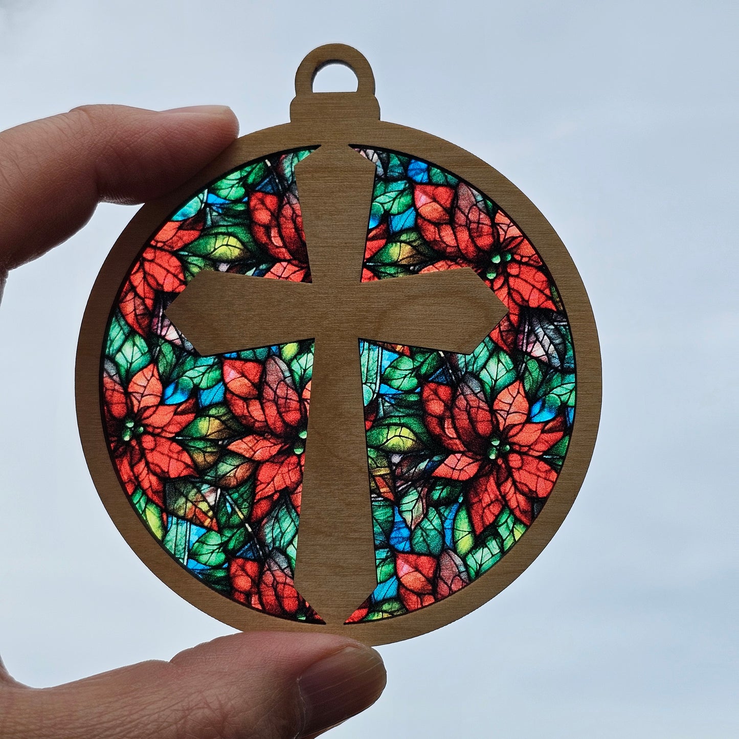 Cross- Poinsettias (Limited Run)