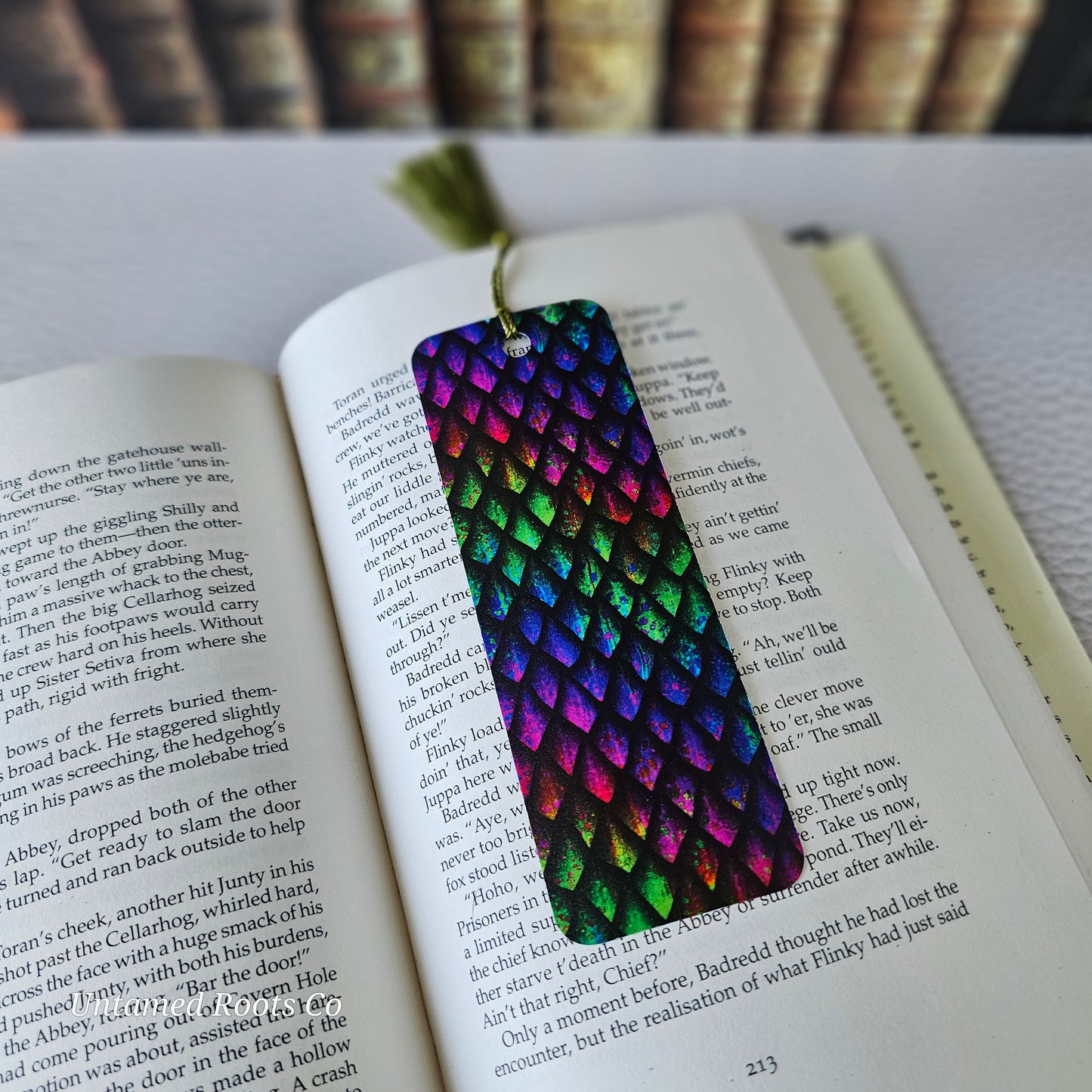 Dragon Scales Flexible Bookmark